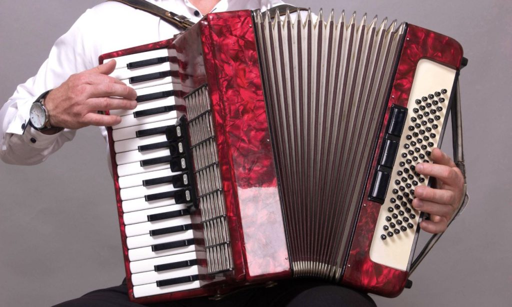 accordion playing